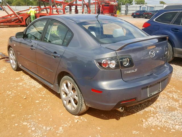 JM1BK323771670175 - 2007 MAZDA 3 S SILVER photo 3