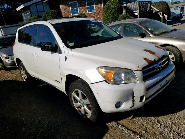 JTMBD31V375095840 - 2007 TOYOTA RAV4 LIMIT WHITE photo 1