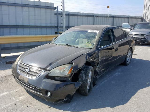 1N4BL11D22C711360 - 2002 NISSAN ALTIMA SE BLACK photo 2