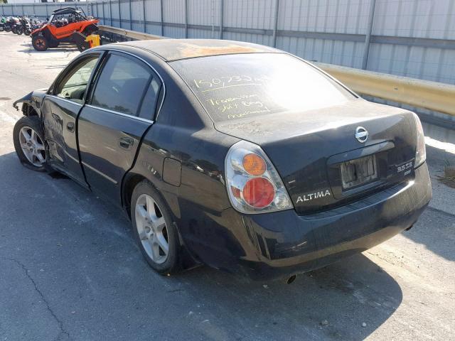 1N4BL11D22C711360 - 2002 NISSAN ALTIMA SE BLACK photo 3