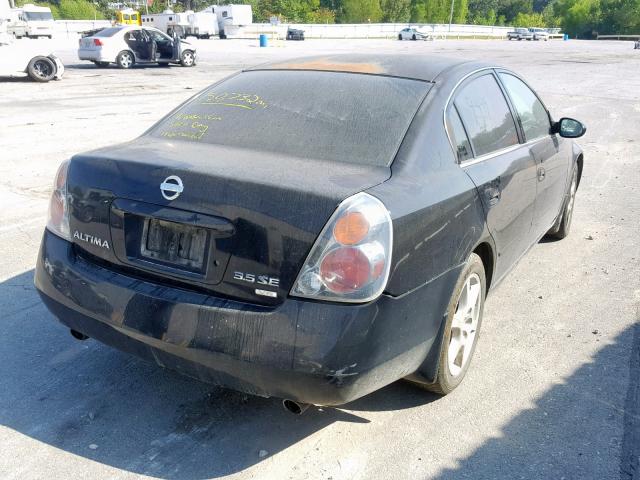 1N4BL11D22C711360 - 2002 NISSAN ALTIMA SE BLACK photo 4