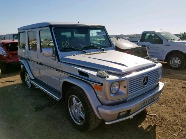 WDCYR46E43X137063 - 2003 MERCEDES-BENZ G 55 AMG SILVER photo 1