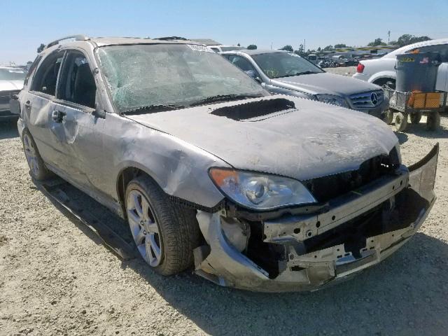 JF1GG74697H800878 - 2007 SUBARU IMPREZA WR GRAY photo 1