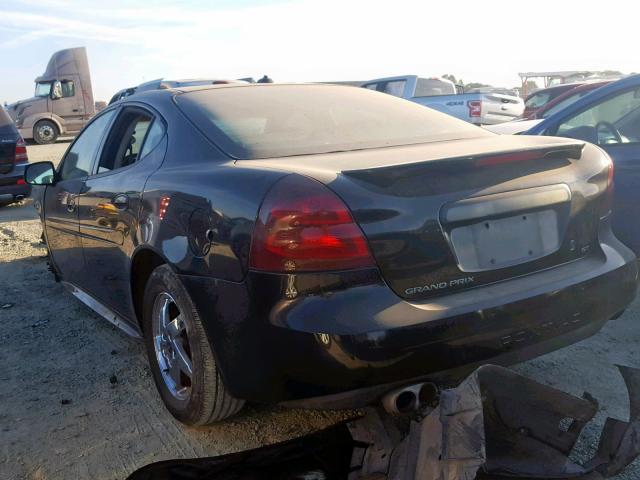 2G2WS522541108273 - 2004 PONTIAC GRAND PRIX BLACK photo 3