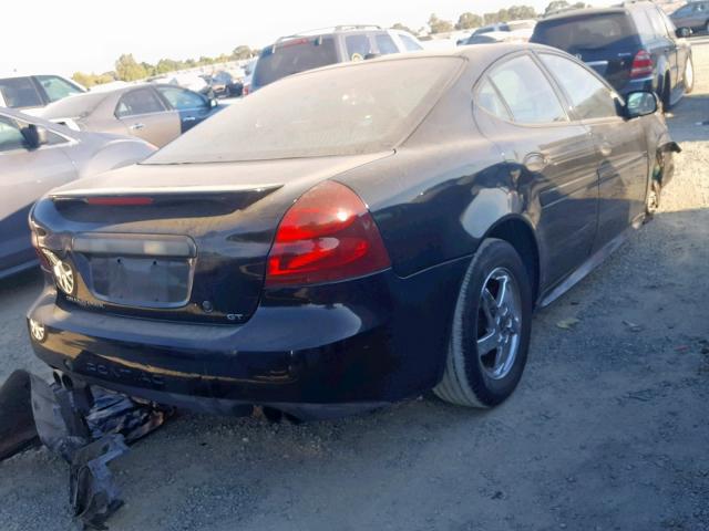 2G2WS522541108273 - 2004 PONTIAC GRAND PRIX BLACK photo 4
