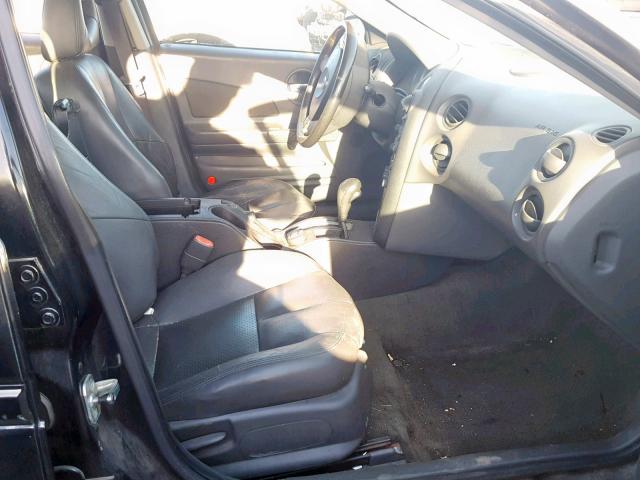 2G2WS522541108273 - 2004 PONTIAC GRAND PRIX BLACK photo 5