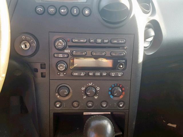 2G2WS522541108273 - 2004 PONTIAC GRAND PRIX BLACK photo 9