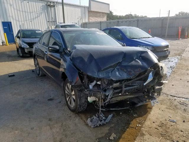 1HGCR2F3XDA224801 - 2013 HONDA ACCORD LX BLACK photo 1