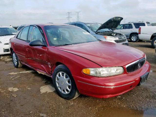 2G4WS52M1V1456811 - 1997 BUICK CENTURY CU RED photo 1