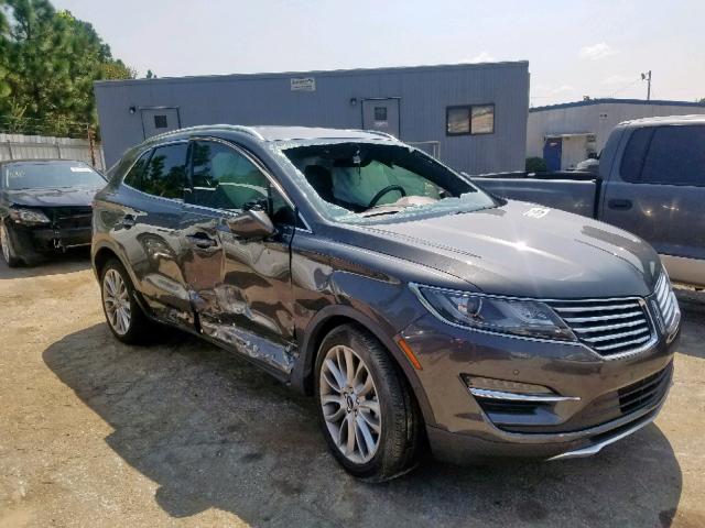 5LMCJ3C91JUL32358 - 2018 LINCOLN MKC RESERV GRAY photo 1