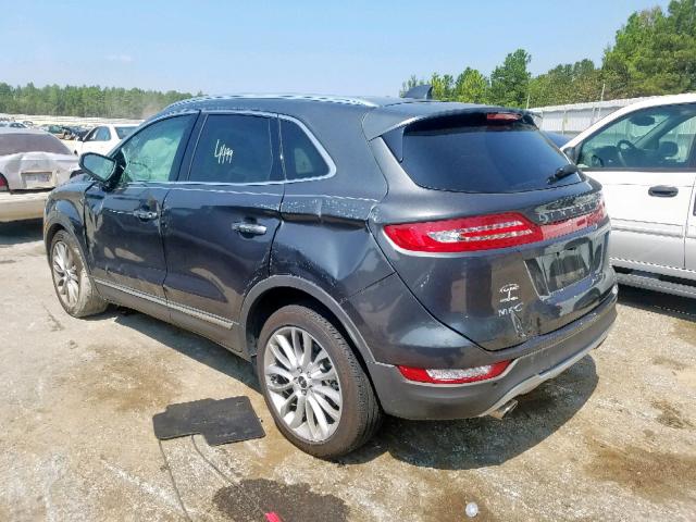 5LMCJ3C91JUL32358 - 2018 LINCOLN MKC RESERV GRAY photo 3