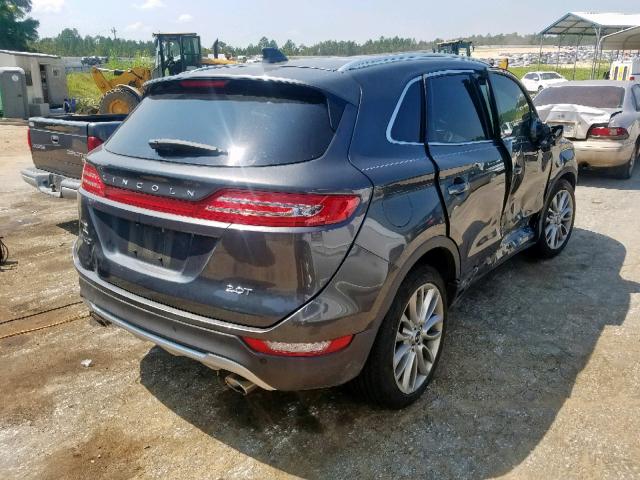 5LMCJ3C91JUL32358 - 2018 LINCOLN MKC RESERV GRAY photo 4