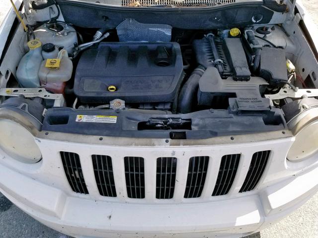 1J8FT47W47D256351 - 2007 JEEP COMPASS WHITE photo 7