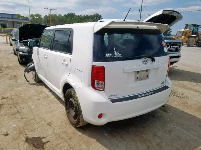 JTLZE4FE9CJ023993 - 2012 TOYOTA SCION XB თეთრი ფოტო 3