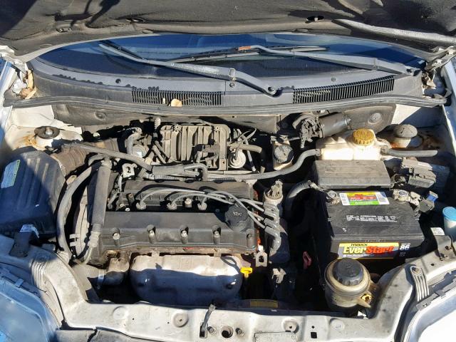 KL1TD56656B666432 - 2006 CHEVROLET AVEO BASE ვერცხლისფერი ფოტო 7