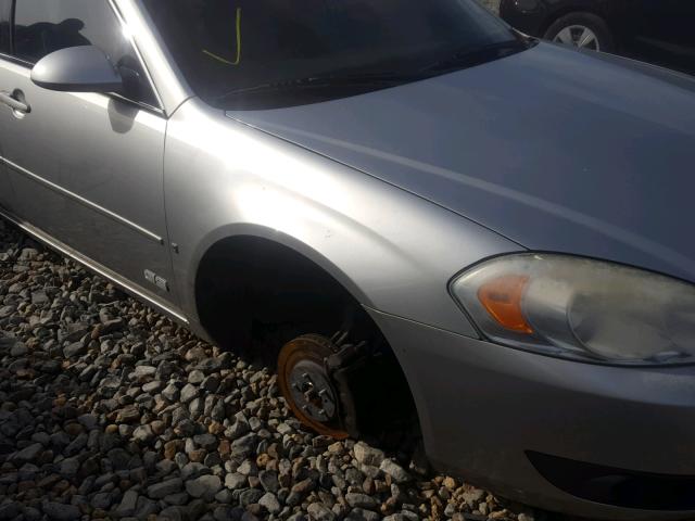 2G1WD58C979120110 - 2007 CHEVROLET IMPALA SUP 银色 照片 9