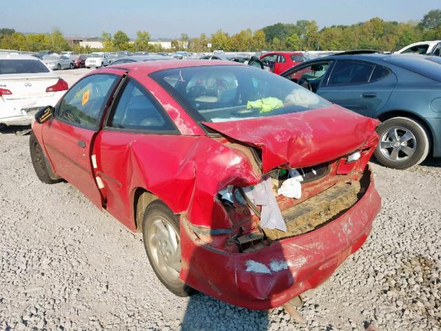 1G1JC1243W7142000 - 1998 CHEVROLET CAVALIER B RED photo 3