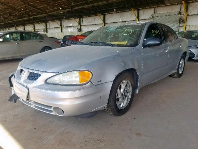 1G2NF52E64M678068 - 2004 PONTIAC GRAND AM S SILVER photo 2
