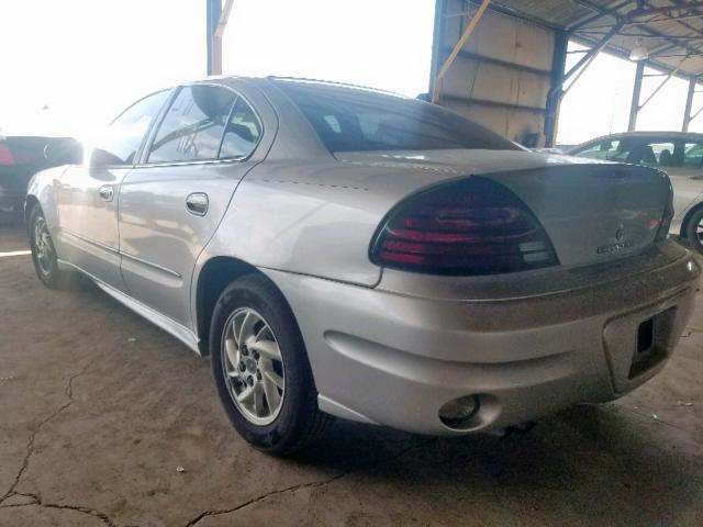 1G2NF52E64M678068 - 2004 PONTIAC GRAND AM S SILVER photo 3