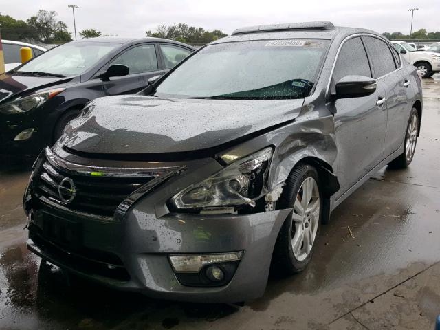 1N4BL3AP9FC285260 - 2015 NISSAN ALTIMA 3.5 GRAY photo 2