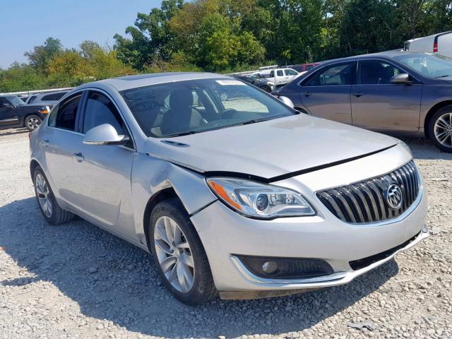 2G4GS5GX0G9102094 - 2016 BUICK REGAL PREM SILVER photo 1