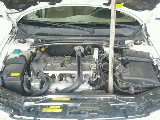 YV1RS592062530205 - 2006 VOLVO S60 2.5T WHITE photo 7