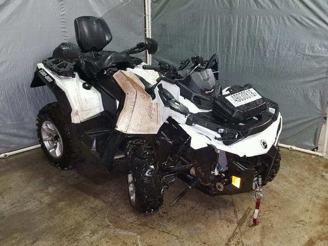 3JBLSAU43JJ000023 - 2018 CAN-AM OUTLANDER WHITE photo 1