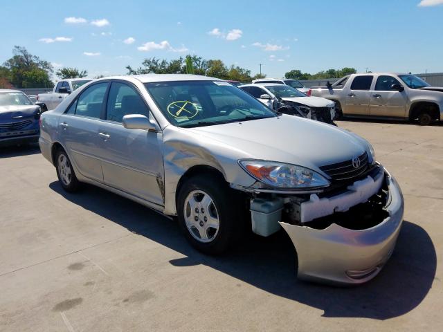 4T1BF30K12U031274 - 2002 TOYOTA CAMRY LE SILVER photo 1