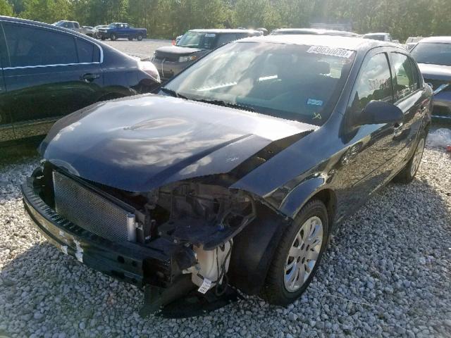 1G1AT58H797113623 - 2009 CHEVROLET COBALT LT GRAY photo 2