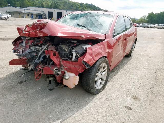 1G11C5SL7EF145727 - 2014 CHEVROLET MALIBU 1LT 红色 照片 2