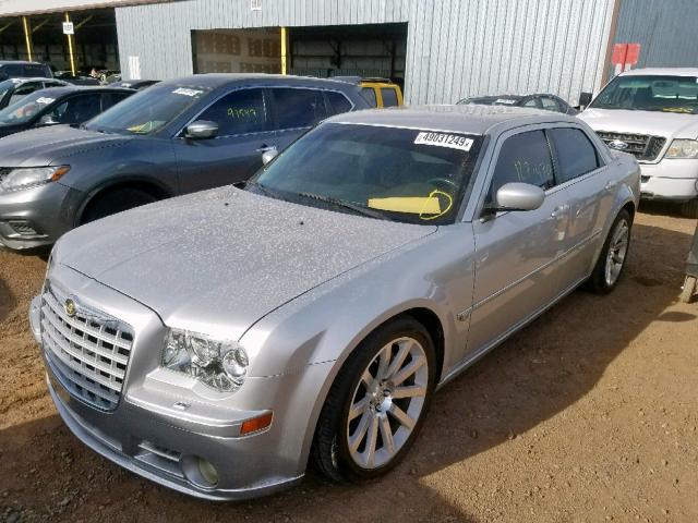 2C3LA73W16H536547 - 2006 CHRYSLER 300C SRT-8 SILVER photo 2