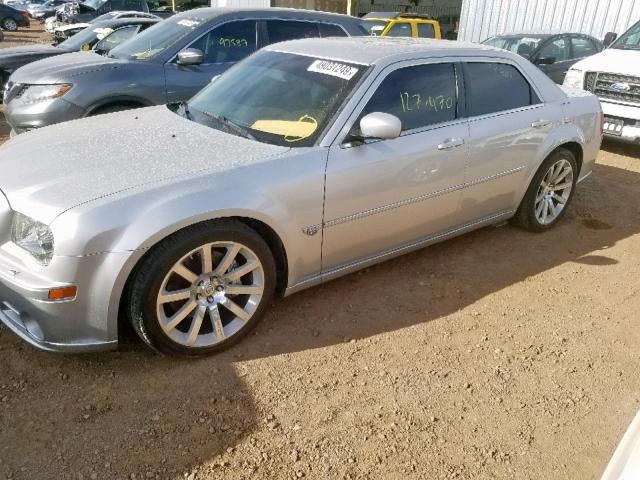 2C3LA73W16H536547 - 2006 CHRYSLER 300C SRT-8 SILVER photo 9