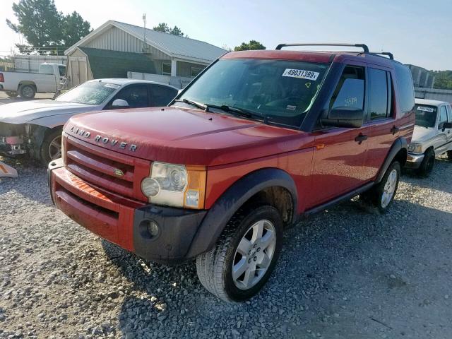 SALAG25418A448611 - 2008 LAND ROVER LR3 HSE BURGUNDY photo 2