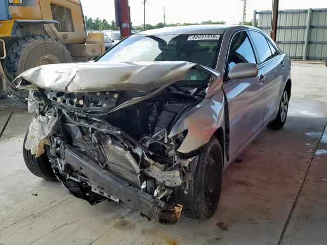 4T1BE46K07U688252 - 2007 TOYOTA CAMRY NEW SILVER photo 2