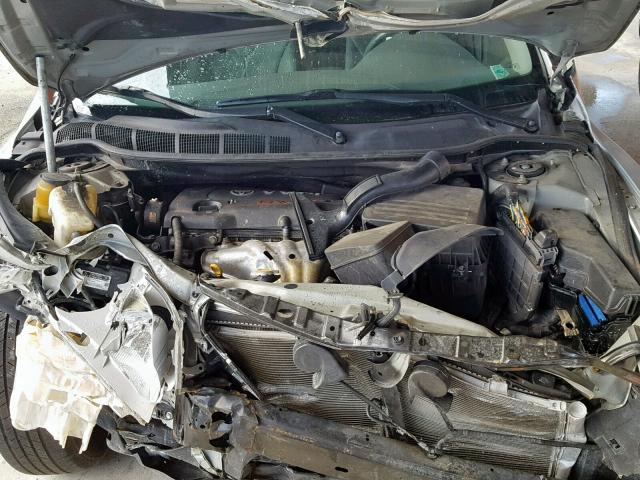 4T1BE46K07U688252 - 2007 TOYOTA CAMRY NEW SILVER photo 7