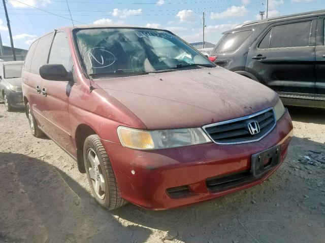 5FNRL18553B031318 - 2003 HONDA ODYSSEY LX RED photo 1