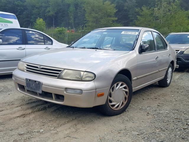 1N4BU31D2VC170629 - 1997 NISSAN ALTIMA XE GOLD photo 2