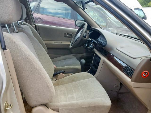 1N4BU31D2VC170629 - 1997 NISSAN ALTIMA XE GOLD photo 5