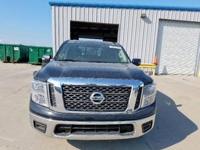 1N6AA1EK9HN519593 - 2017 NISSAN TITAN S BLACK photo 9