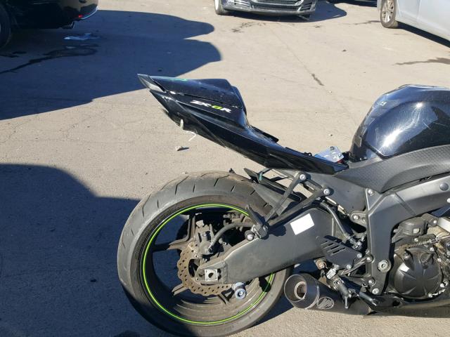 JKAZX4R109A004377 - 2009 KAWASAKI ZX600 R GREEN photo 5