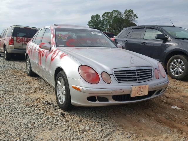 WDBUF65J93A108926 - 2003 MERCEDES-BENZ E 320 SILVER photo 1