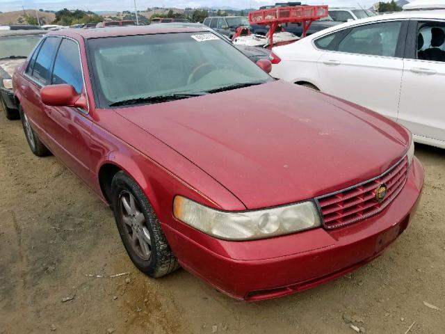 1G6KY5491YU188221 - 2000 CADILLAC SEVILLE ST RED photo 1