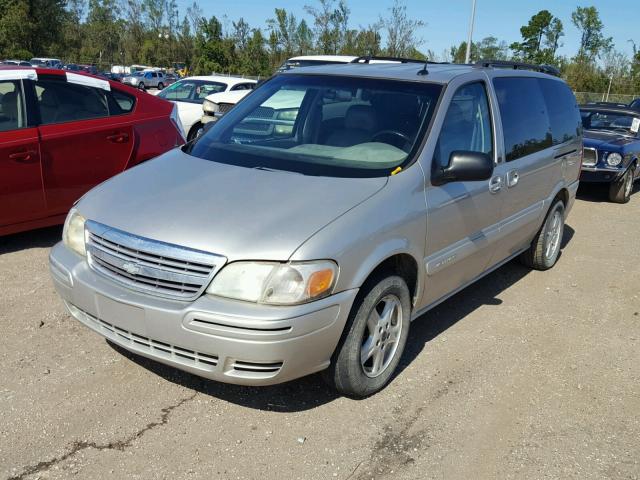 1GNDX13E44D210147 - 2004 CHEVROLET VENTURE LU SILVER photo 2