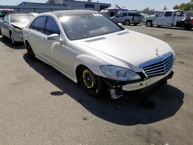 WDDNG7DB8DA529773 - 2013 MERCEDES-BENZ S 550 WHITE photo 1