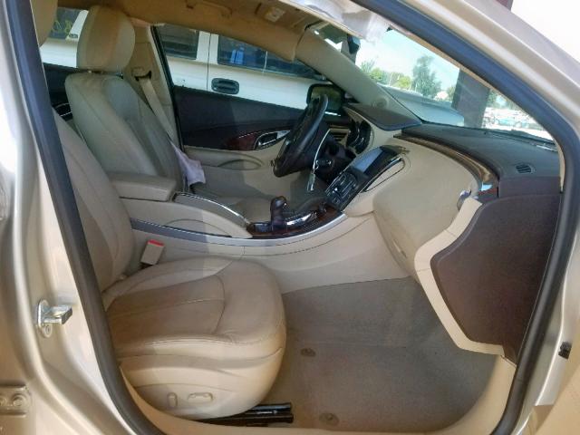 1G4GC5ER7DF283876 - 2013 BUICK LACROSSE GOLD photo 5