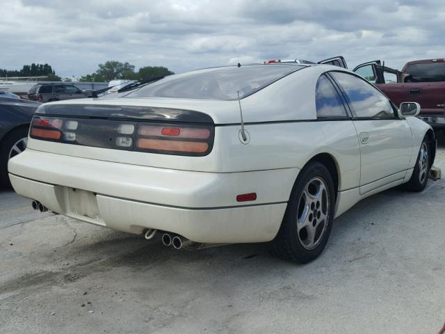 JN1RZ26H4PX536363 - 1993 NISSAN 300ZX 2+2 WHITE photo 4