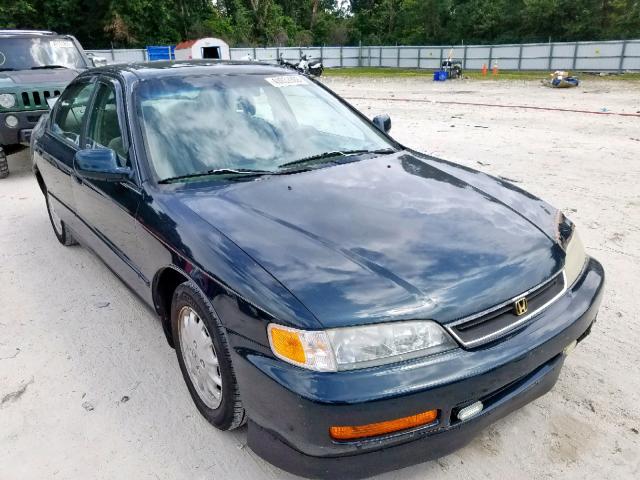 1HGCD5651VA229985 - 1997 HONDA ACCORD EX GREEN photo 1