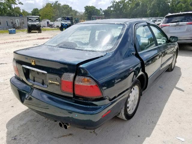 1HGCD5651VA229985 - 1997 HONDA ACCORD EX GREEN photo 4