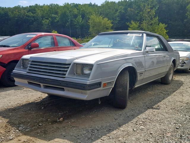 2B3BX62P1DR124485 - 1983 DODGE MIRADA GRAY photo 2