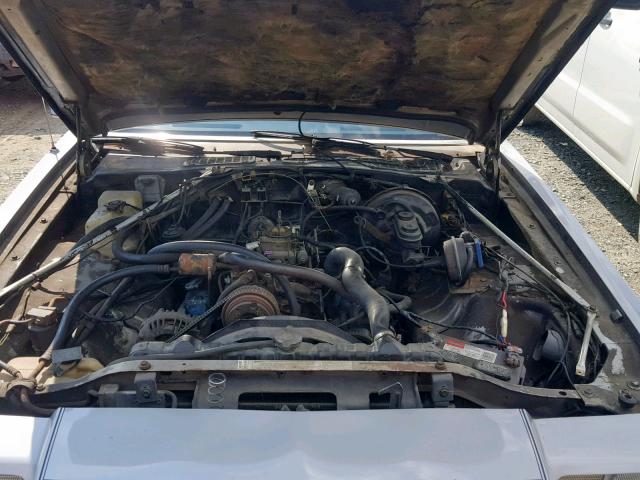 2B3BX62P1DR124485 - 1983 DODGE MIRADA GRAY photo 7